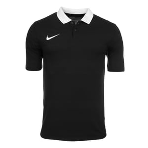 Nike Mens Park 20 Short-Sleeved Polo Shirt (Black)