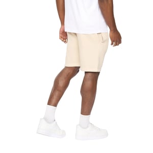 Crosshatch Heren Bardon Casual Shorts (Licht Steen)
