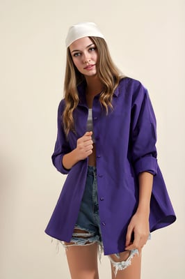 Överdimensionerad Poplin 2-Pack Skjorta