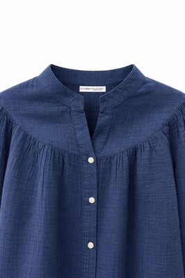 Musselinen Katoenen Shirt