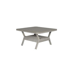 Garden Impressions Milwaukee tafel 126,5x126,5cm vintage willow- light teak vironwood