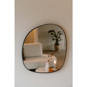 Indore Home spiegel organische vorm asymmetrisch wandspiegel 40cm -