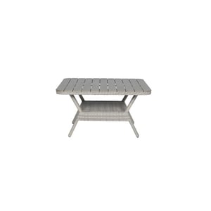 Garden Impressions Milwaukee tafel 126,5x126,5cm vintage willow- light teak vironwood
