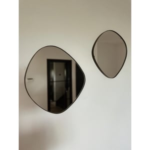 Indore Home spiegel organische vorm asymmetrisch wandspiegel 40cm -