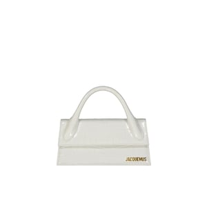 Jacquemus Le Chiquito Long Väska i Krokopräglat Läder