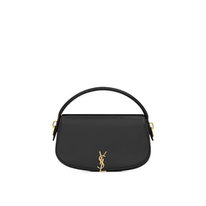 SAINT LAURENT VOLTAIRE Halvmåneformad Axelväska