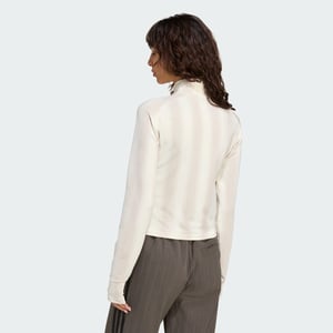 Half-Zip Graphic Football Long-Sleeve Top