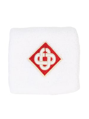 Taillebandmanchetten met rood diamantlogo
