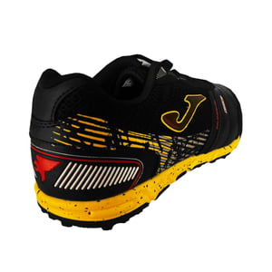 Joma Heren Mundial Leren Voetbalschoenen (ZWART/GEEL)