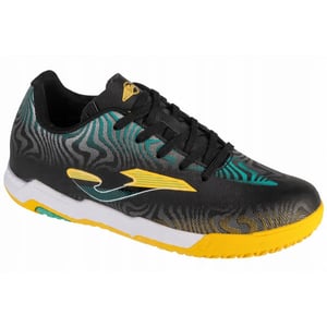 Joma Evolution lederen voetbalschoenen voor kinderen (Zwart)