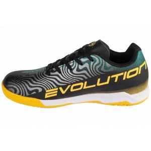 Joma Evolution lederen voetbalschoenen voor kinderen (Zwart)