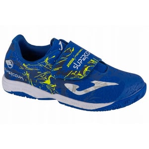 Joma Kinder/Kids Super Copa zaalvoetbalschoenen (Blauw)