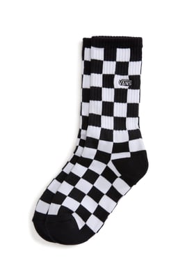 Checkerboard Crew Socks