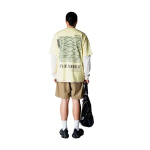 Woodbird Wbbaine sea tee 2616-401 wax yellow