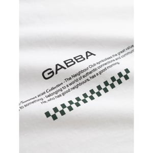 Gabba Gabnigel boxy nbh ss t-shirt gots po12160 white