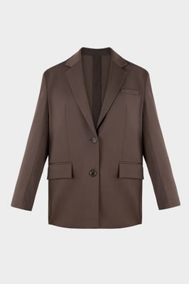 BENU Oversized Kavaj Dam med Knappar