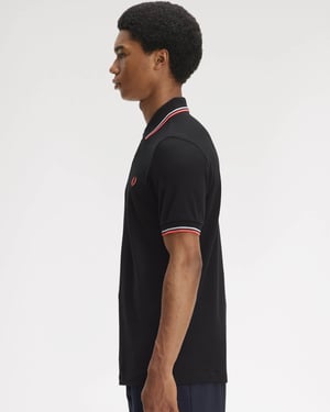 Polo Shirt in Black