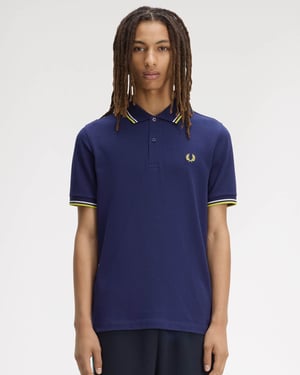 Polo Shirt in Dark Blue