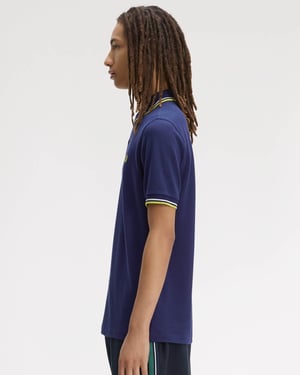 Polo Shirt in Dark Blue