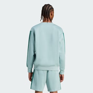 Essentials 3-Stripes Fleece Sweatshirt