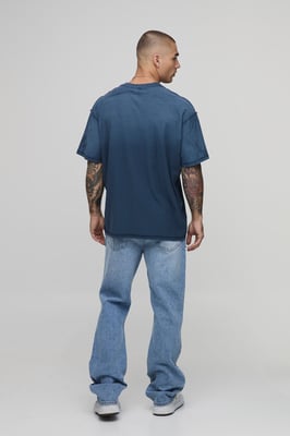 Rip & Repair Busted Knee Flared Jeans