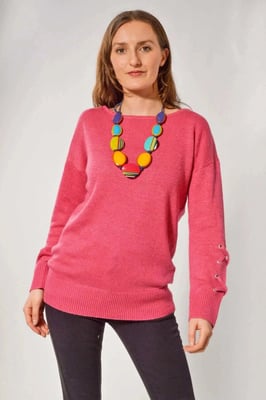 Criss Cross Sleeve Jumper