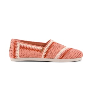 TOMS Alpargata Classic Cotton Kvinna Medium Rosa Espadrillos
