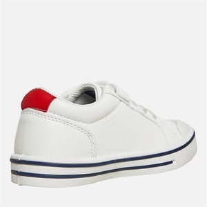 Penguin Junior Rainbow White Trainers
