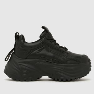 Buffalo Turbo One Dames Zwarte Sneakers