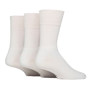 3 Pack Mens Bamboo Socks Soft Breathable Cushioned Crew Socks