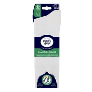 3 Pack Mens Bamboo Socks Soft Breathable Cushioned Crew Socks