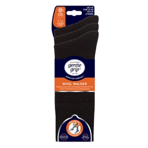 3 Pack Ladies Wool Boot Socks Warm Cushioned Hiking Crew Socks