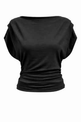 Hoge Taille Wijde Pijpen Brei Co-Ord Set met Boothals