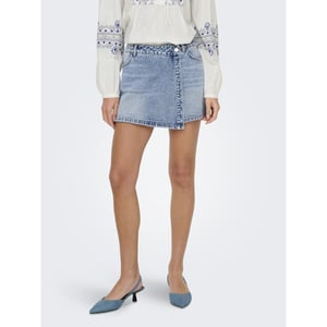 Jacqueline de Yong Jdybella mw skort dnm blue denim