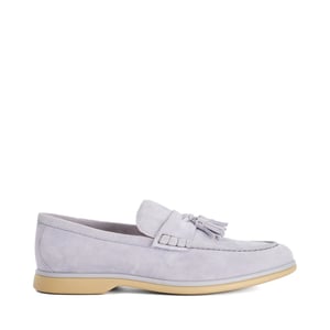 Dune Mens Broddi - Suede Tassel Trim Loafers