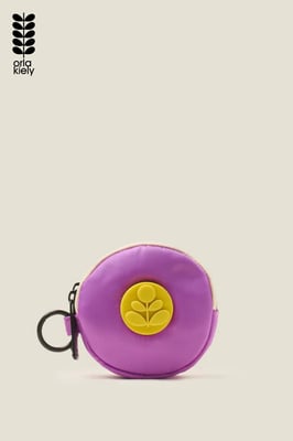 Purple Pi Coin Purse - Colourblock Lilac