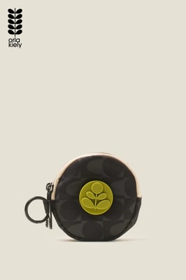 Black Pi Coin Purse - Colourblock Midnight