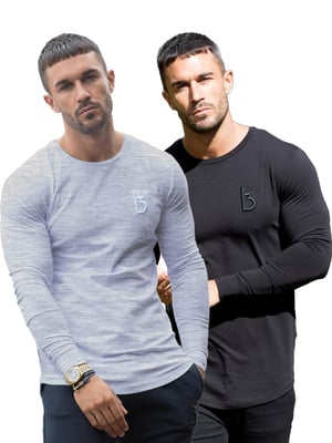 Bound By Honour | 2 Pack Mens Long Sleeve T-Shirt