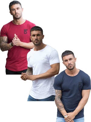 Bound By Honour | 3 Pack Mens Short Sleeve T-Shirt