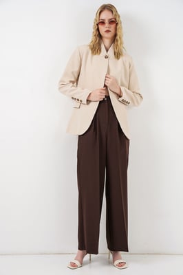 Oversized Schouderpuin Blazer