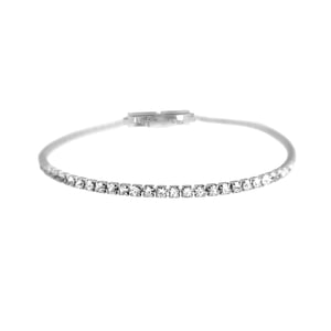 Luxenter Rhodiumpläterat Briljant Zirkonia Armband - Kayla