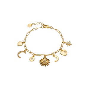 Luxenter armband med 18k guldfinish - Nafir