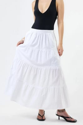 Geweven Maxi Rok