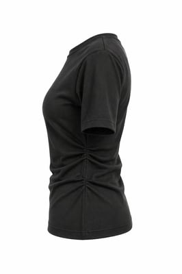Basis Crew Neck Splits T-Shirt
