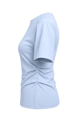 Basis Crew Neck Splits T-Shirt