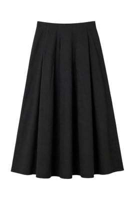 Hoge Taille A-Lijn Midi Rok