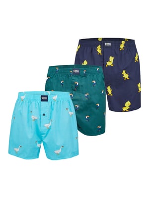 Happy Shorts Mannen Bokser Motiv Mix