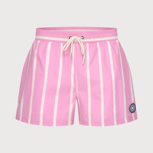 Blue Industry De gestreepte swimshort |