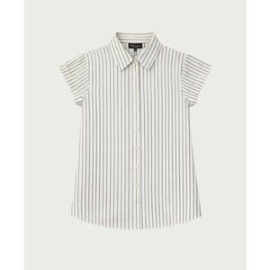 Elvira Collections Blouse alise ecru dessin