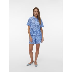 Vero Moda Vmmikka lace ss shirt wvn ga dessin